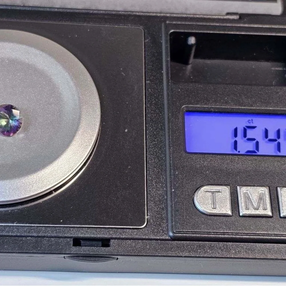 Mystic Topaz Round Gemstone Pairs 3.02 cts - Picture 5 of 5